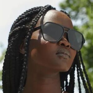 Urban Outfitters Patrizia Plastic Aviator Sunglasses